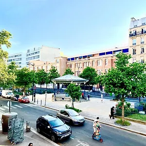 Deux Pieces Familial Chic Et Confortable - Square Courteline - Nation - Centre Parigi